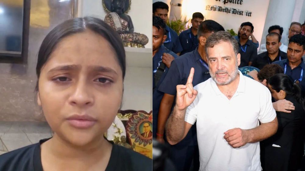 Rahul Gandhi Backs Nishu Azad Amid Police Inaction Over Father's Attack