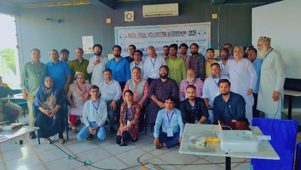 APCR Rajasthan Empowers Para-Legal Volunteers in Udaipur Workshop for Legal Awareness and Social Justice