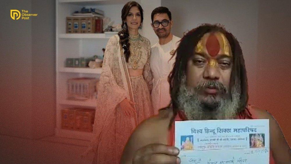 Ayodhya Seer Offers ₹5 Crore Bounty for Aamir Khan's Murder Over Gauri Spratt Marriage
