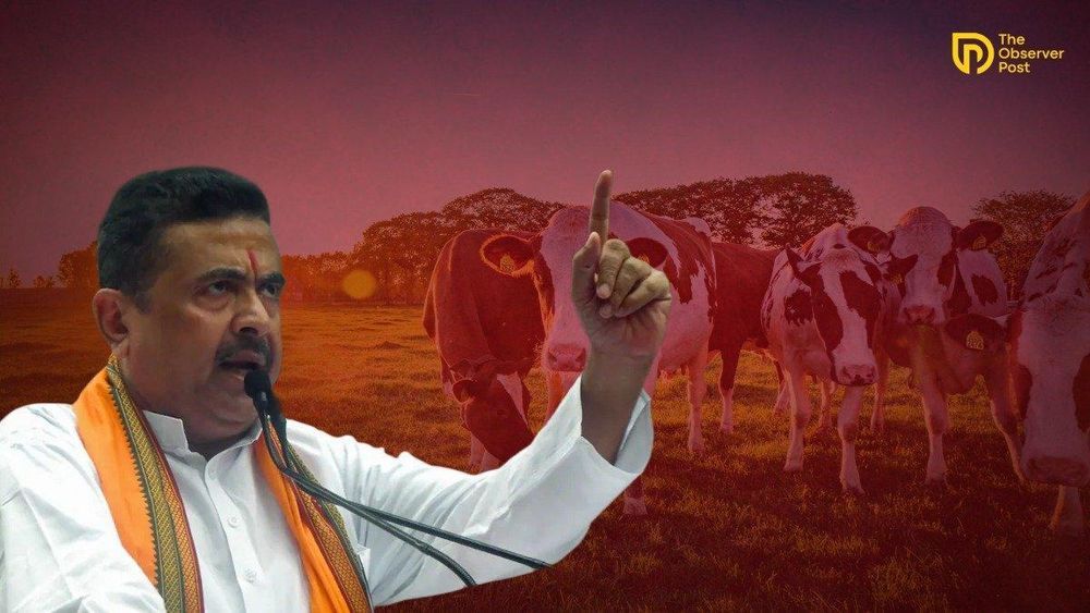 BJP Government in West Bengal Initiates Crackdown on Illegal Cattle Transportation and Markets