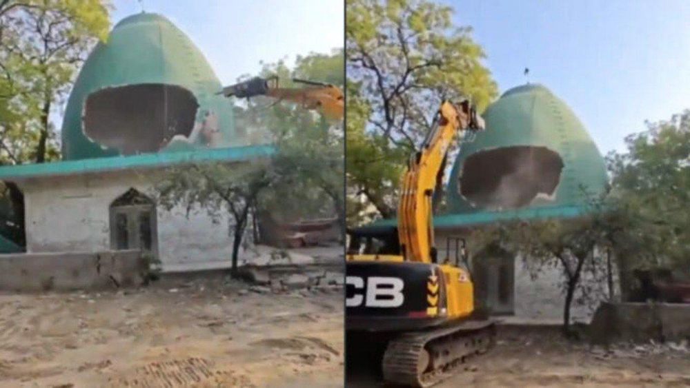 DDA Razes Mangolpuri Shrine Labeling It Illegal Encroachment; Caretakers Claim Century-Old Heritage Site