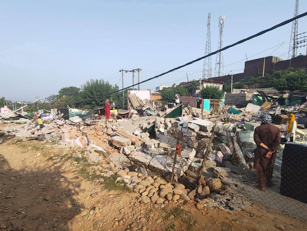 Demolition Drive in Jammu's Sidhra: Dozens of Tribal Muslim Families Left Homeless
