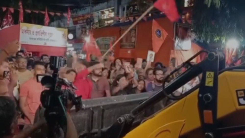 Left Parties Allege Forced Removal of Book Stalls During Durga Puja