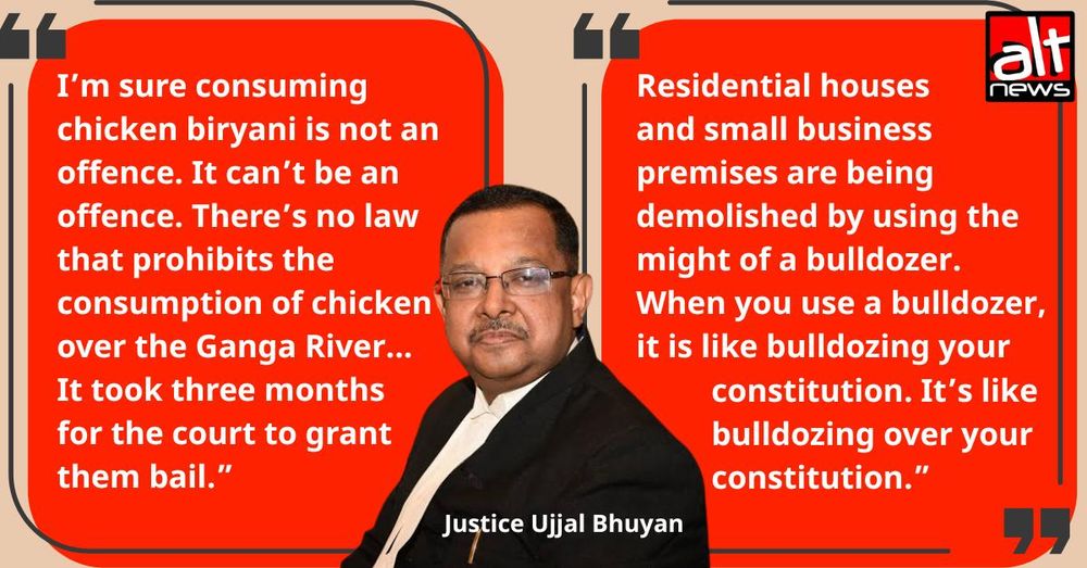 Justice Ujjal Bhuyan: No Law Prohibits Eating Chicken on the Ganga