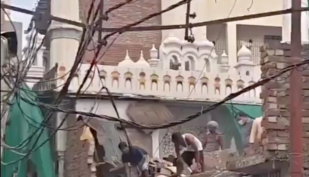 Five Varanasi Mosques Partially Demolished for Road Widening; One Withholds Consent