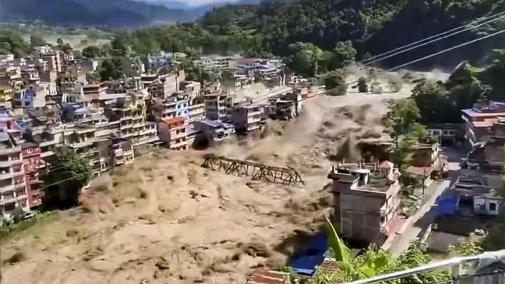 Nepal Flash Flood: 8 Dead, Over 100 Indians Missing Near Tibet Border