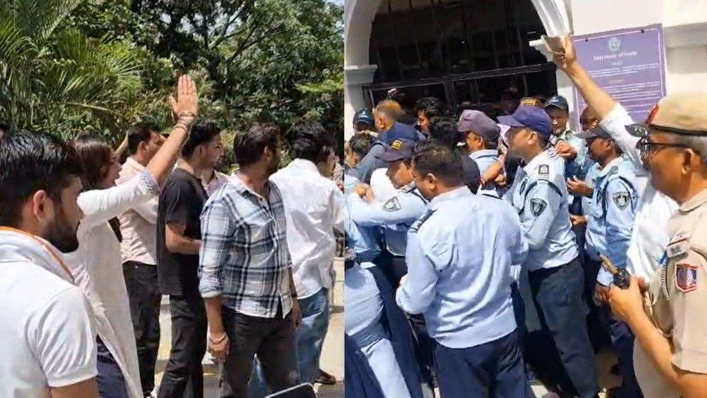 Delhi University Students Protest, Demand Eid Exam Rescheduling