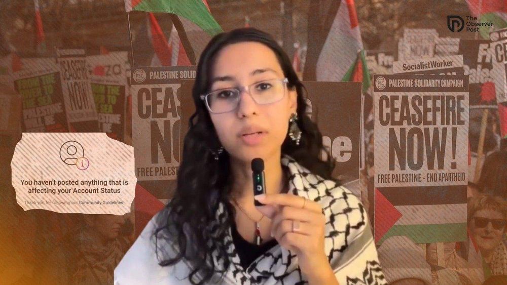 Activist Shrishti Khanna's Instagram Account Suspended Amid Pro-Palestine Advocacy