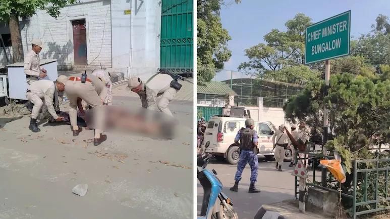 Manipur Violence Kills Four, Protesters Place Bodies Outside Chief Minister Residence