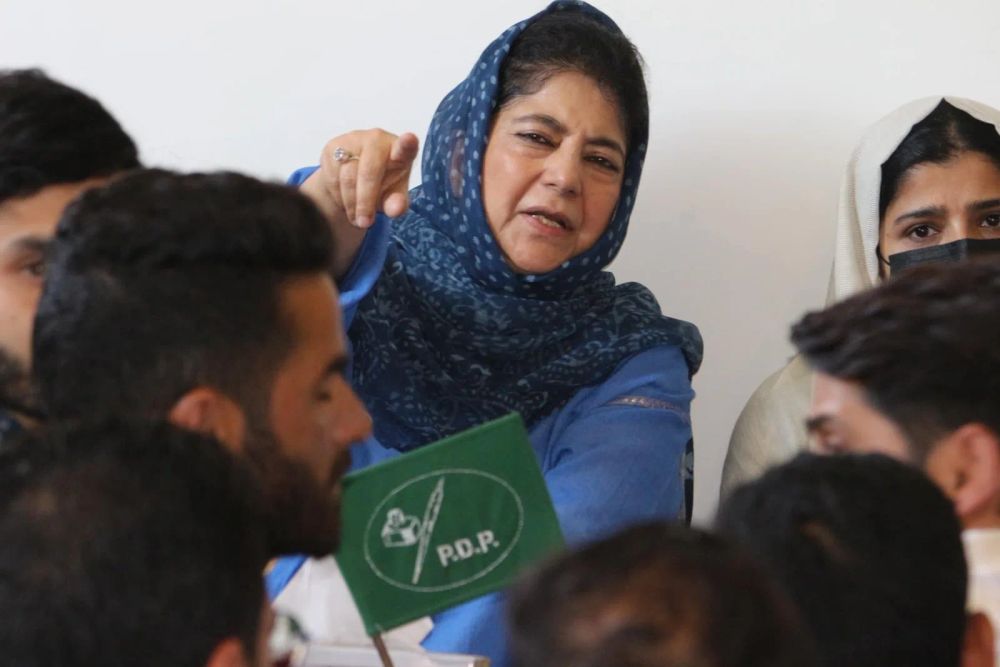 Mehbooba Mufti Accuses BJP of Policing Muslim Vocabulary