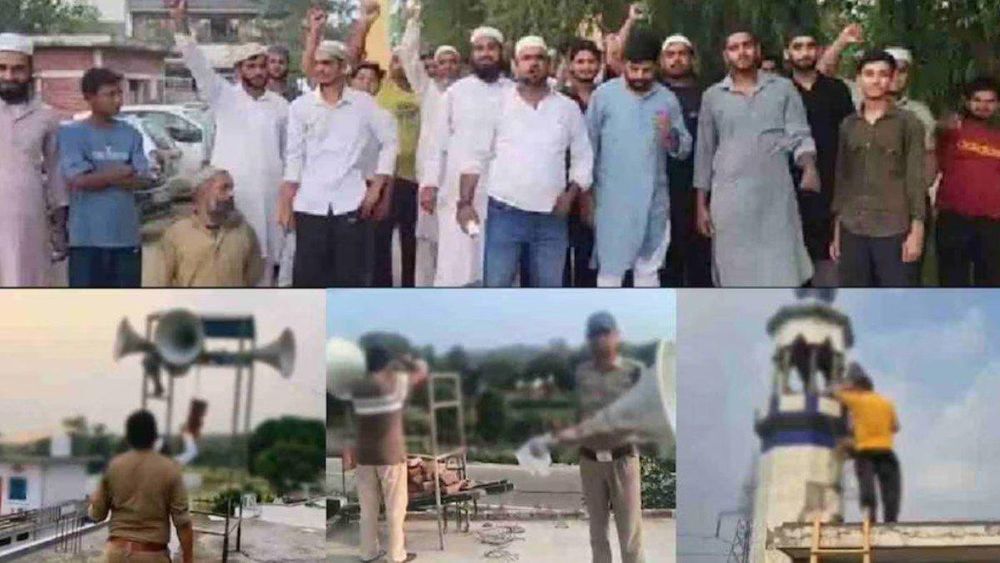 Muslims in Uttarakhand Protest Police's Loudspeaker Removal Drive, Claim Bias