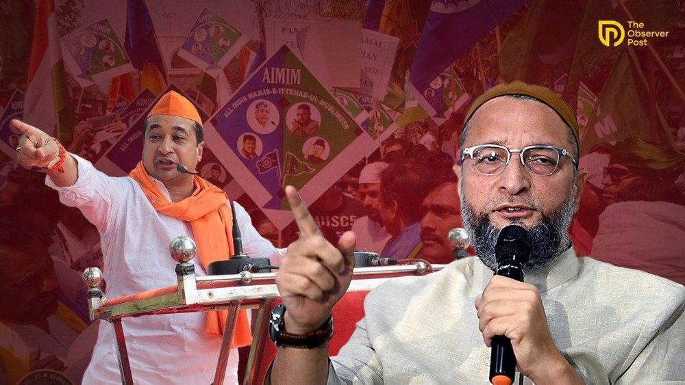 BJP Minister Nitesh Rane Equates AIMIM to Terrorist Group, Sparks Political Row