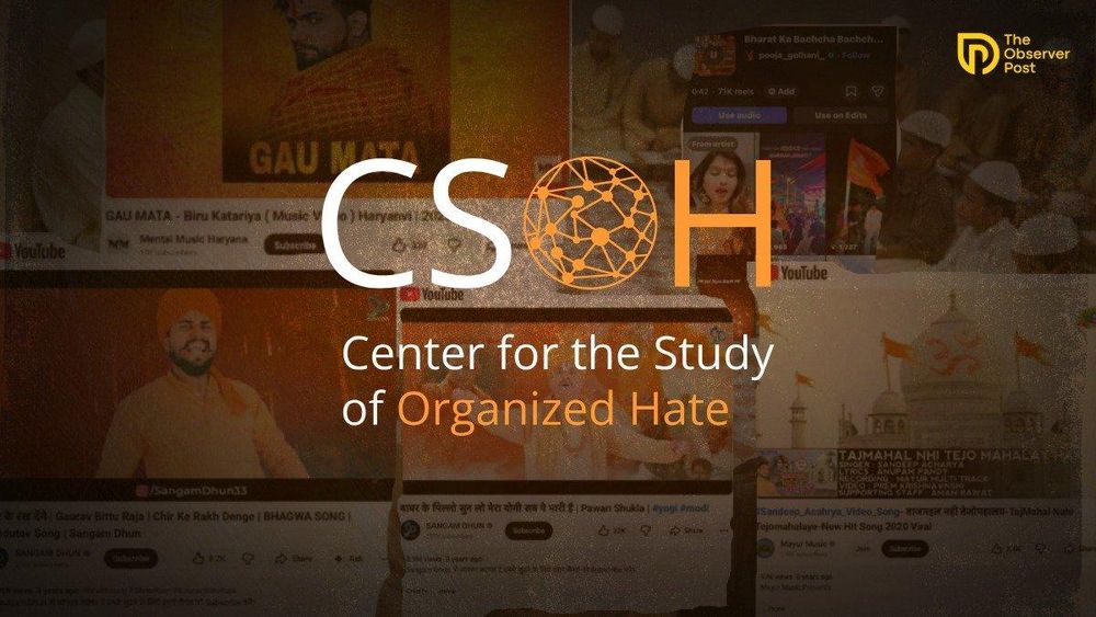 Over 500 Hindutva Hate Songs Targeting Muslims, Christians Found Across Major Platforms: CSOH Report