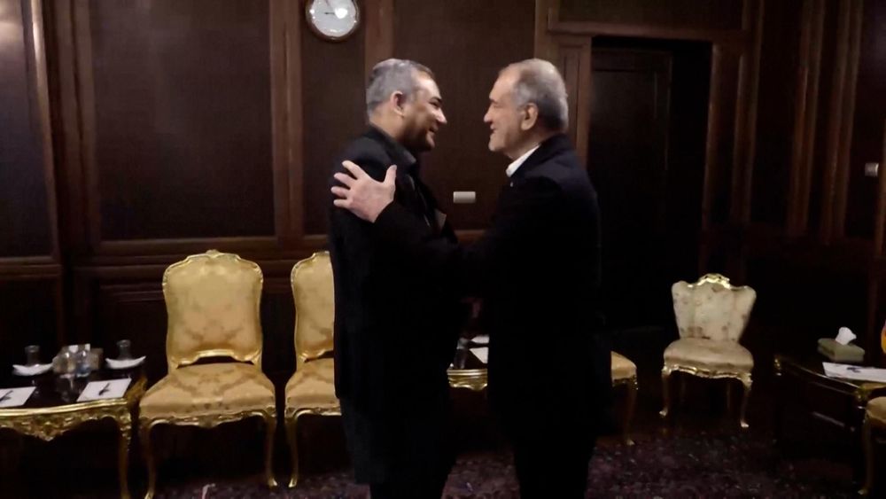 Pakistan's Interior Minister Meets Iranian President in Tehran