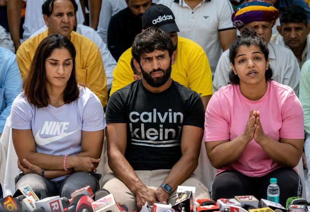 Women’s Groups Denounce Brij Bhushan Acquittal, Stand with Wrestlers’ Legal Fight