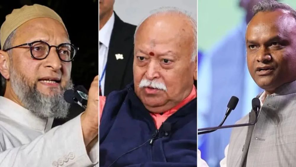 Owaisi MP Calls Bhagwat’s Remarks 'Oldest Trick' While Critics Question Hindu Rashtra's Inclusivity Abroad