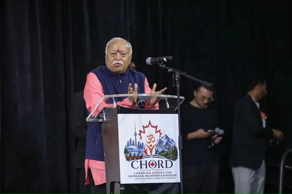 Diaspora Groups Demand UK Boycott of RSS Leader Mohan Bhagwat