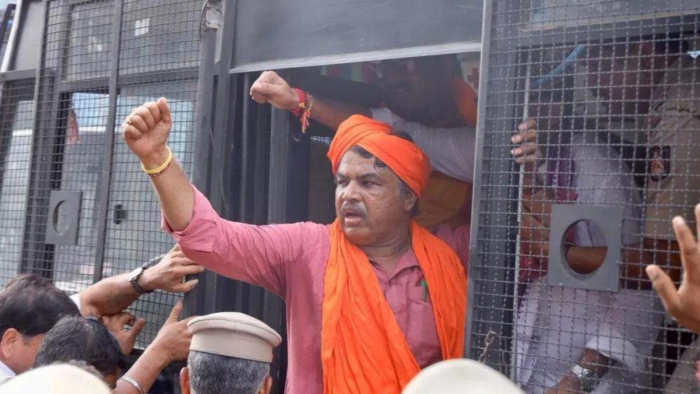 Karnataka BJP Protests Police Warning Over Crackers Near Mosque; Dalit Groups Stage Counter-Protest