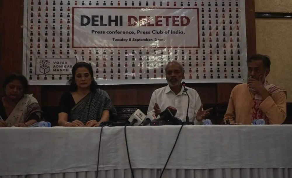 Citizens' Collective Demands SIR Rollback Due to Delhi Voter List Discrepancy