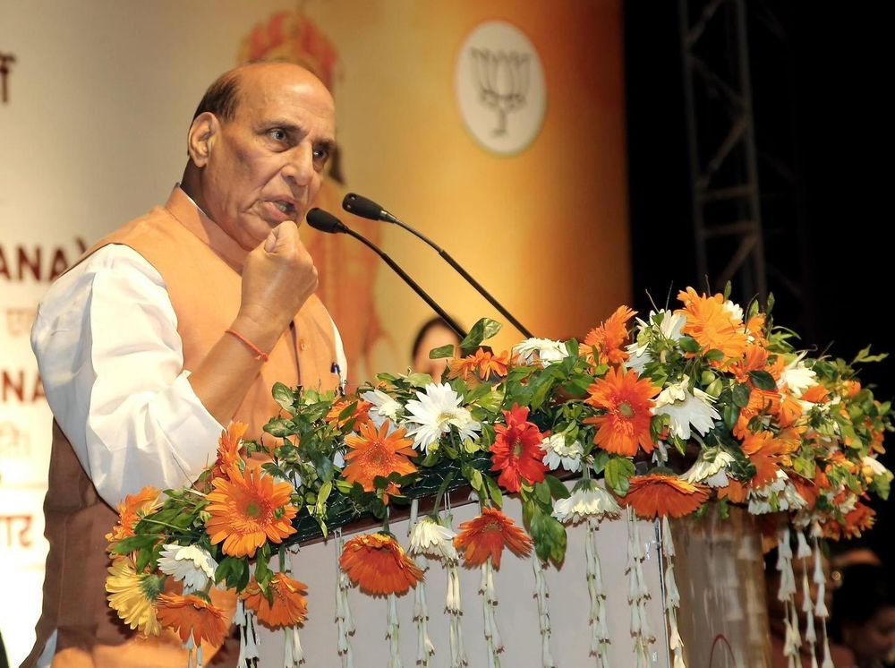 Rajnath Singh Warns Pakistan, Says Indus Waters Will Not Reach 'Patrons of Terror'