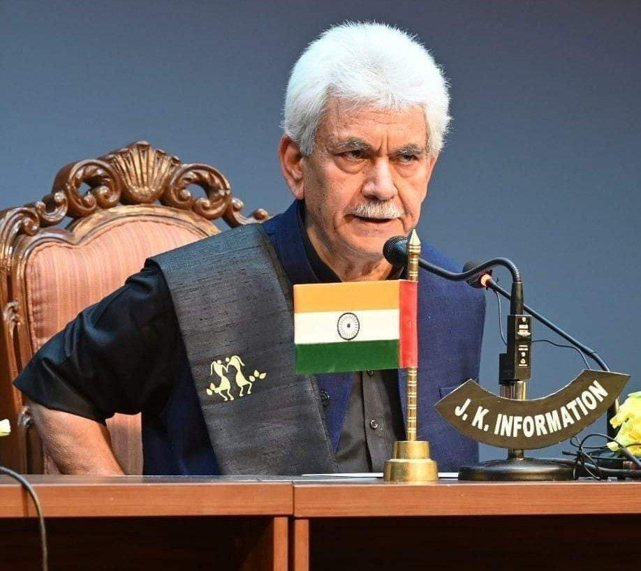Jammu and Kashmir Lt Governor Calls for Writers to Reclaim India’s True History at Kashmir Literature Festival