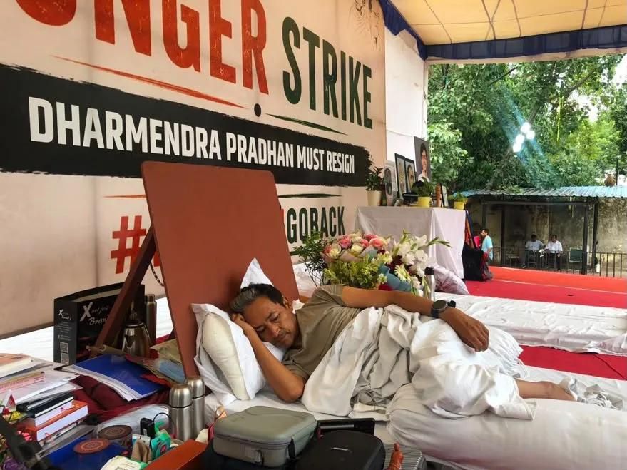 CJP Launches Nationwide Hunger Strike, Demands Pradhan's Resignation