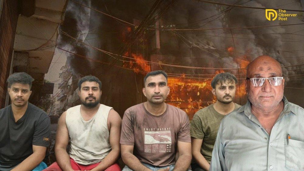 Neighbors Lead Rescue as Delhi Hotel Fire Traps Guests
