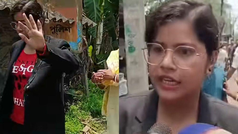 TMC Worker Tulika Khatoon Egged Amid Protests Over Sujit Ray's Arrest in West Bengal