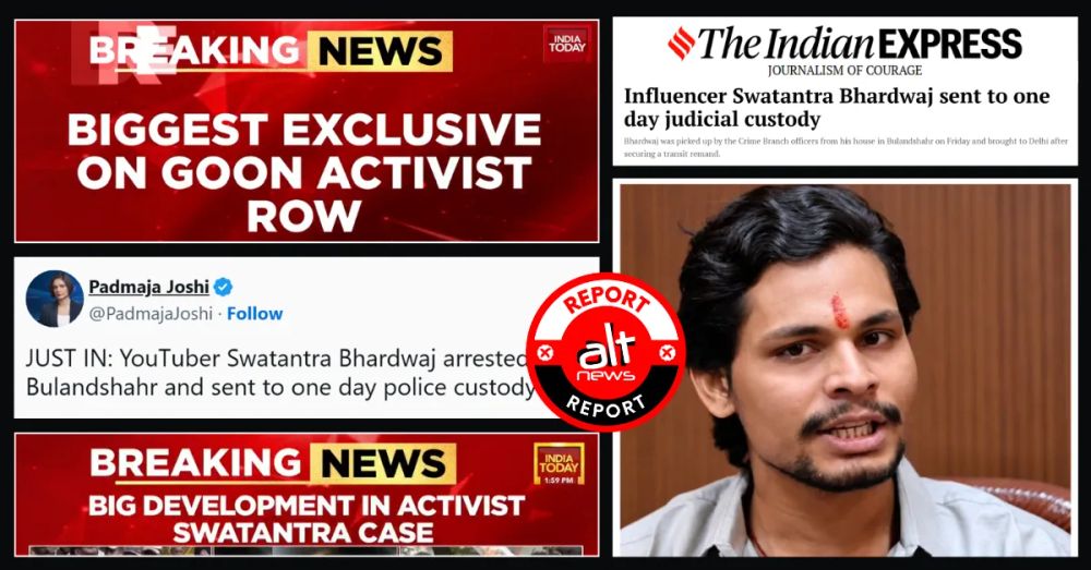 YouTuber Influencer Goon Activist Arrested After Media Sanitization