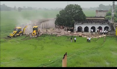 "Unconstitutional" Label Fuels Backlash Over Partial Demolition of 59-Year-Old Madrasa in UP's Siddharthnagar