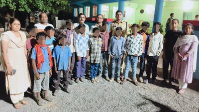 Chhattisgarh: 13 Baiga Tribe Children Rescued from Bonded Labour Near Kanha National Park