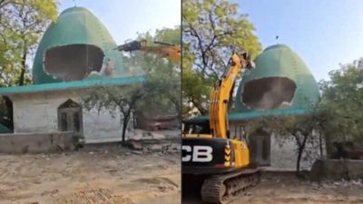 DDA Razes Mangolpuri Shrine Labeling It Illegal Encroachment; Caretakers Claim Century-Old Heritage Site