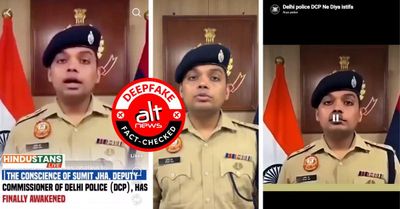 Delhi DCP’s Alleged Resignation Over Student Protest Exposed as Deepfake Video
