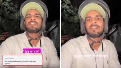 Delivery Worker Aftab Shocked by Customer's Message Refusing Muslim Delivery Boy