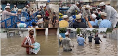 Gujarat Floods: Muslim Volunteers, Institutions Lead Relief and Rescue Operations