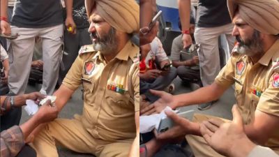 Punjab Cop Fails Dope Test While On Duty During Anti-Drug Drive