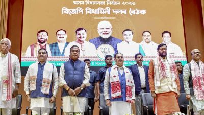 NDA in Assam Stakes Claim to Form Government with 102 MLAs