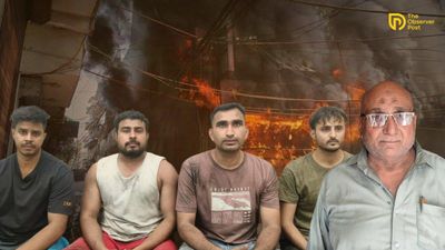 Neighbors Lead Rescue as Delhi Hotel Fire Traps Guests