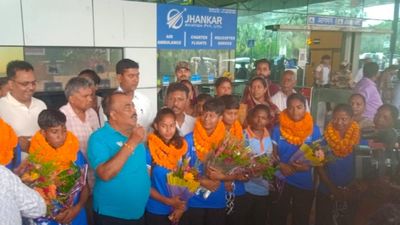 Jharkhand's Hockey Stars Return Home After Asia Cup 2026 Triumph