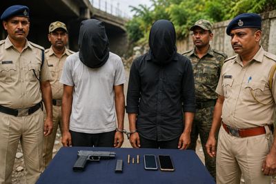 Jamshedpur: Police Bust Illegal Arms Trade in Jugsalai, Two Arrested